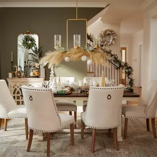 Julia Cream Upholstered Dining Chair