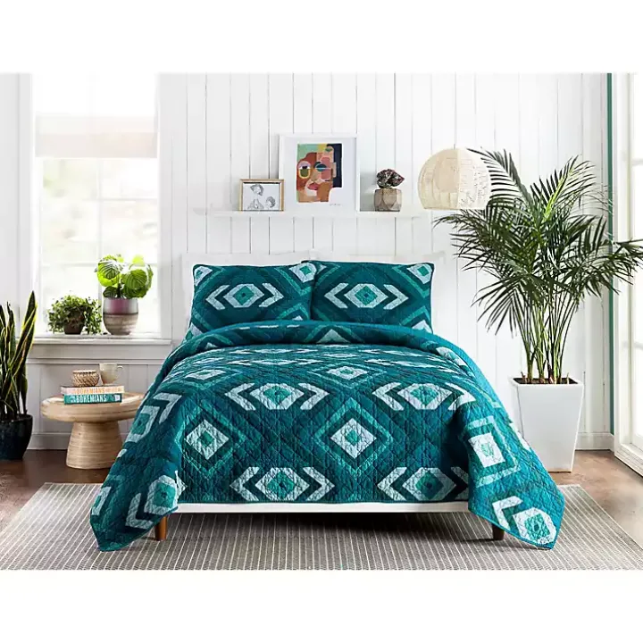 Justina Blakeney Midway 3-pc. Full/Queen Quilt Set