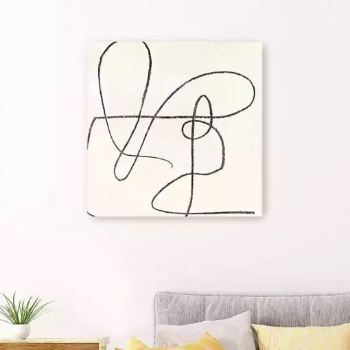 Juxtaposing Canvas Art Print, 30x30 in.