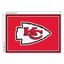 Kansas City Chiefs Area Rug, 3x4
