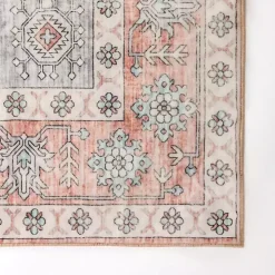 Kelly Traditional Washable Area Rug, 5x8