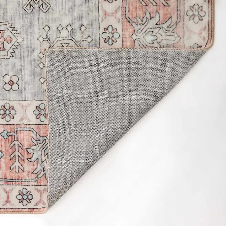 Kelly Traditional Washable Area Rug, 5x8