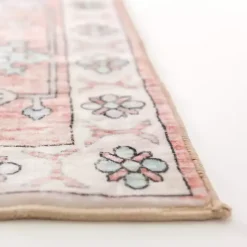 Kelly Traditional Washable Area Rug, 5x8