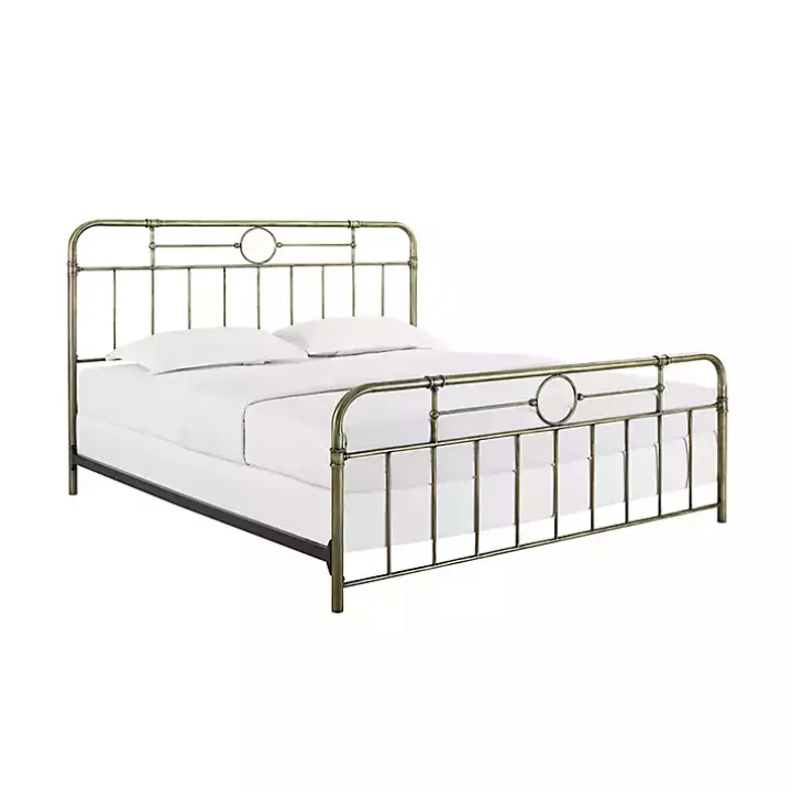 King Size Bronze Pipe Bed Frame