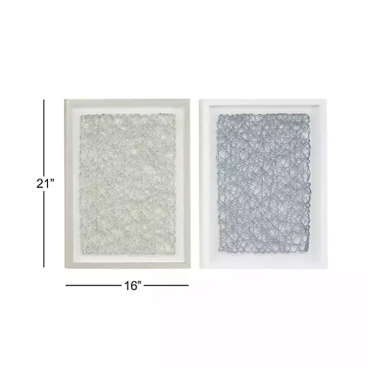 Knotted String 2-pc. Shadow Box Set