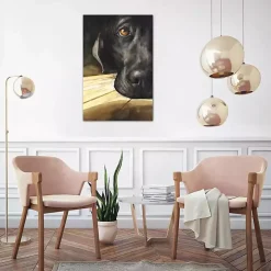 Labrador Giclee Canvas Art Print