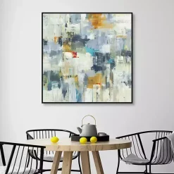 Layers of Life II Framed Canvas Art Print