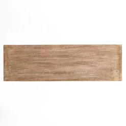 Leo Natural Wood Console Table