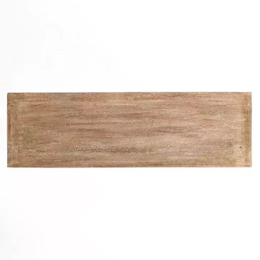 Leo Natural Wood Console Table