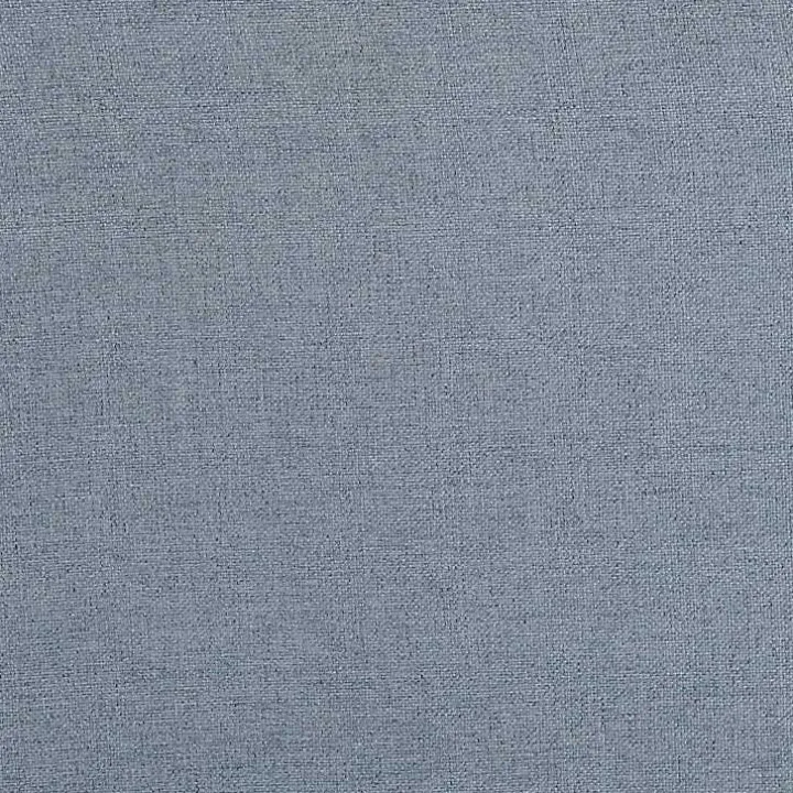 Light Blue Rounded Push Back Recliner