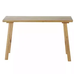 Light Brown Mango Wood Rustic Tall Bench