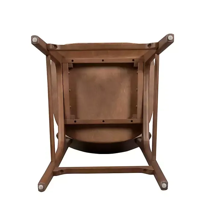 Light Brown Mid-Century Modern Bar Stool
