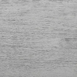 Light Gray 3-Drawer Turned Legs Accent Table