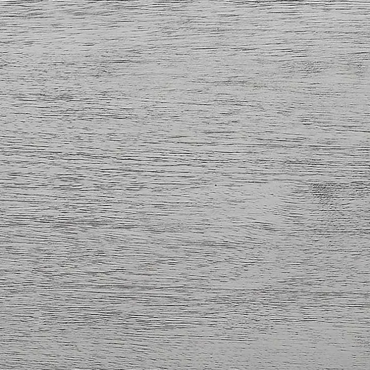 Light Gray 3-Drawer Turned Legs Accent Table