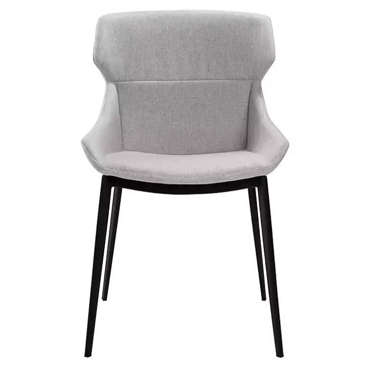 Light Gray Kenna Dining Chairs, Set of 2