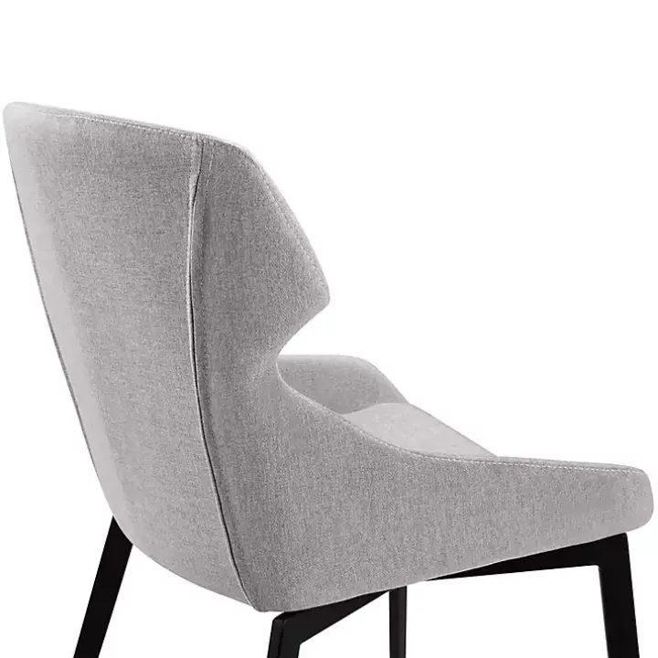 Light Gray Kenna Dining Chairs, Set of 2