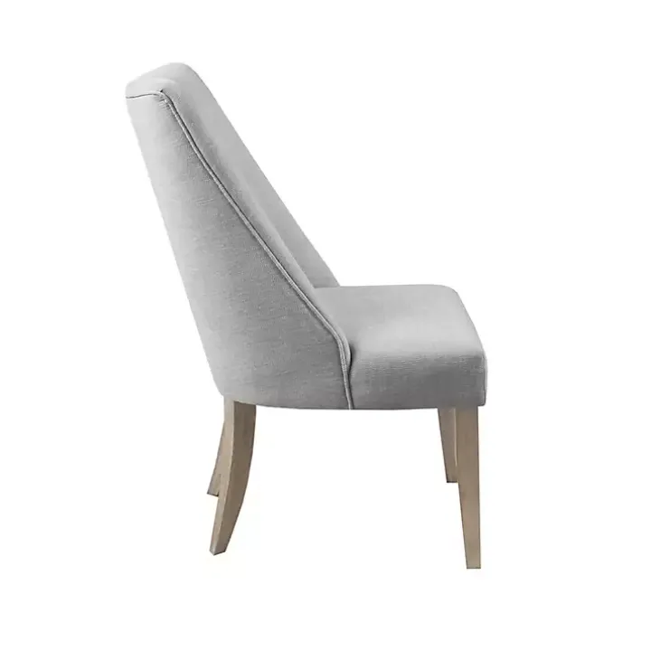 Light Gray Martha Stewart Dining Chairs, Set of 2