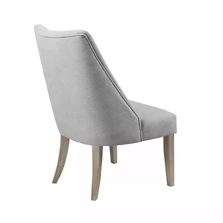 Light Gray Martha Stewart Dining Chairs, Set of 2