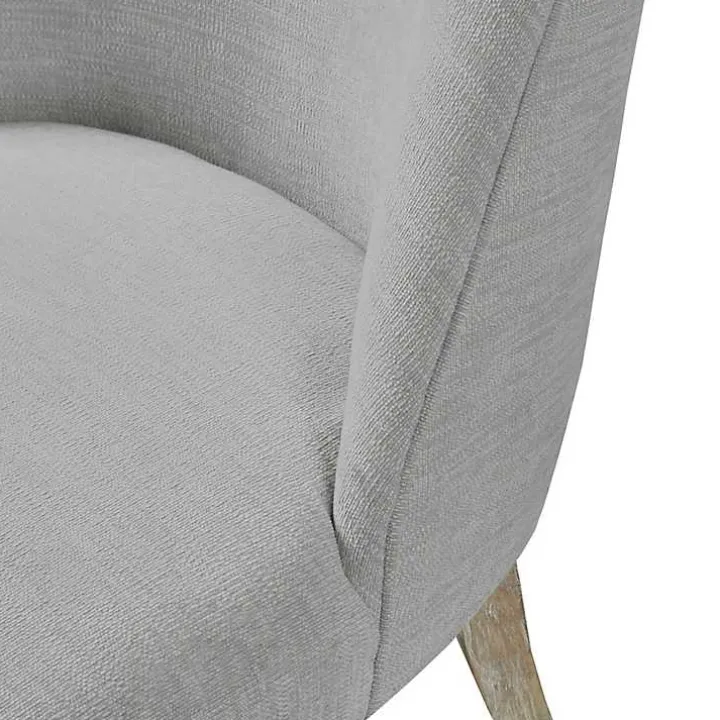 Light Gray Martha Stewart Dining Chairs, Set of 2
