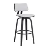 Light Gray Pico Swivel Counter Stool
