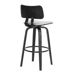 Light Gray Pico Swivel Counter Stool