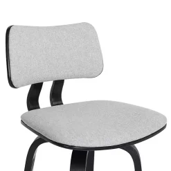 Light Gray Pico Swivel Counter Stool