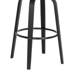 Light Gray Pico Swivel Counter Stool