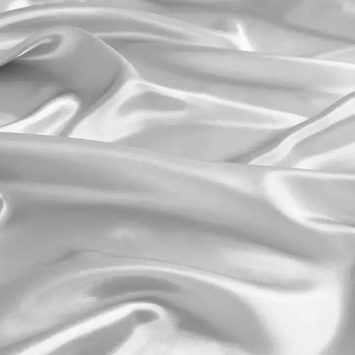 Light Gray Satin 6-pc. California King Sheet Set