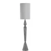 Light Gray Tapered Bulwell Floor Lamp