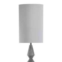 Light Gray Tapered Bulwell Floor Lamp