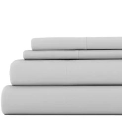 Light Gray Ultra Soft 3-pc. Twin Sheet Set