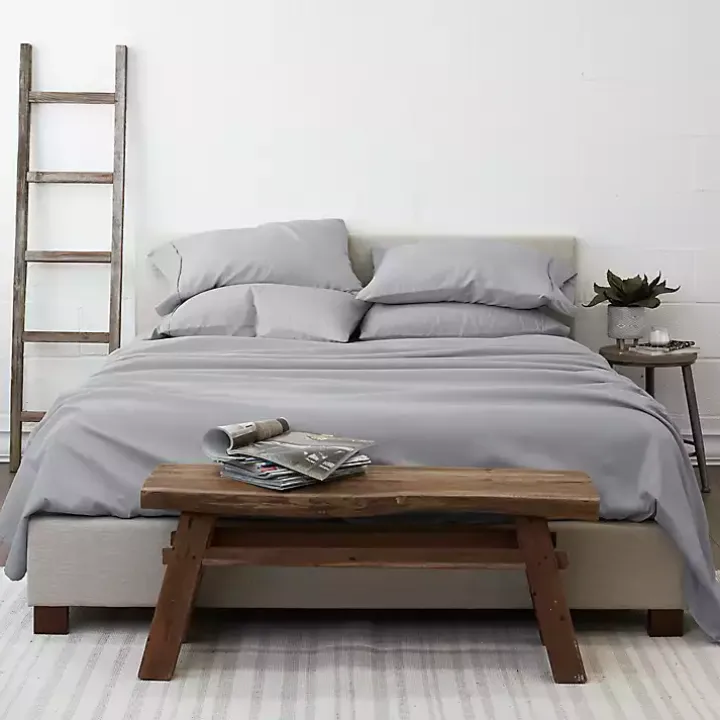 Light Gray Ultra Soft 6-pc. Queen Sheet Set