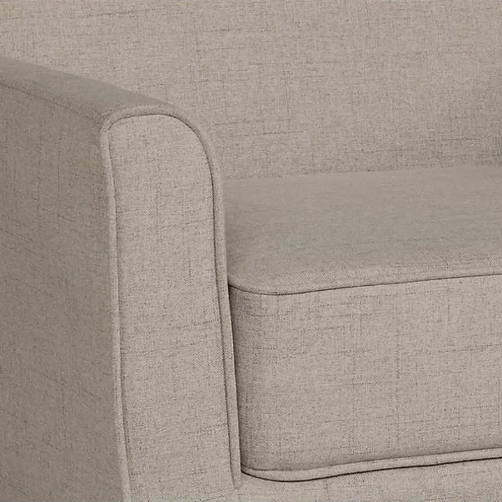 Light Taupe Slipcover Armchair