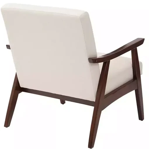 Linen Mid-Century Desmond Accent Chair