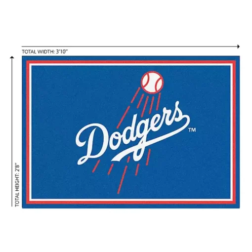 Los Angeles Dodgers Spirit Rug, 3x4