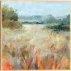 Lost in the Grasses Framed Canvas Art Print