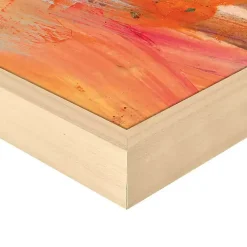 Lost in the Grasses Framed Canvas Art Print