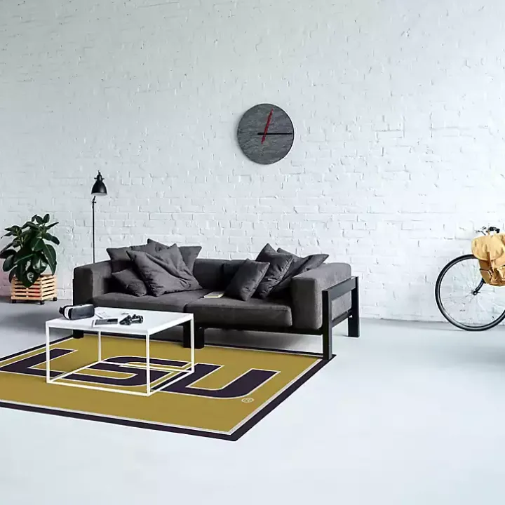 Louisiana State University Area Rug, 4x6