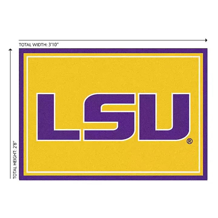 Louisiana State University Area Rug, 3x4