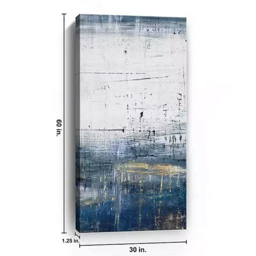 Love Adorned II Abstract Canvas Print, 30x60 in.