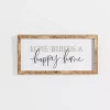 Love Builds a Happy Home Wall Plaque