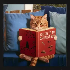 Love Language Framed Art Print