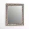 Luxe Silver Antique Frame Wall Mirror, 43 in.