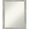 Lyndon Dove Gray Wood Framed Mirror