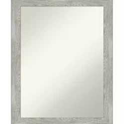 Lyndon Dove Gray Wood Framed Mirror