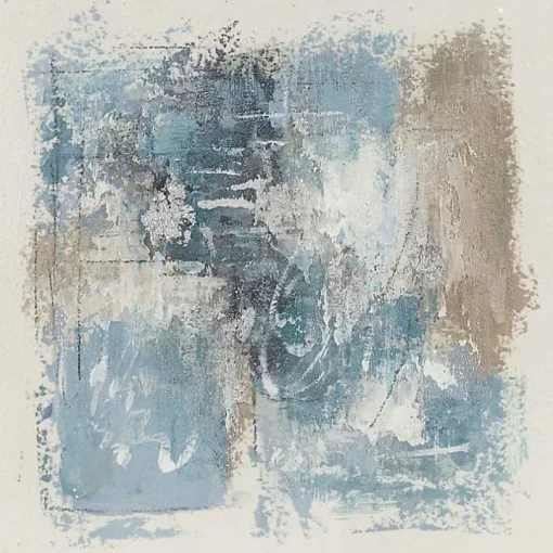Madison Park Blue Abstract Framed Art Print