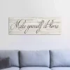 Make Yourself at Home Canvas Art Print