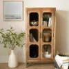 Manu Natural Mango Wood Cabinet