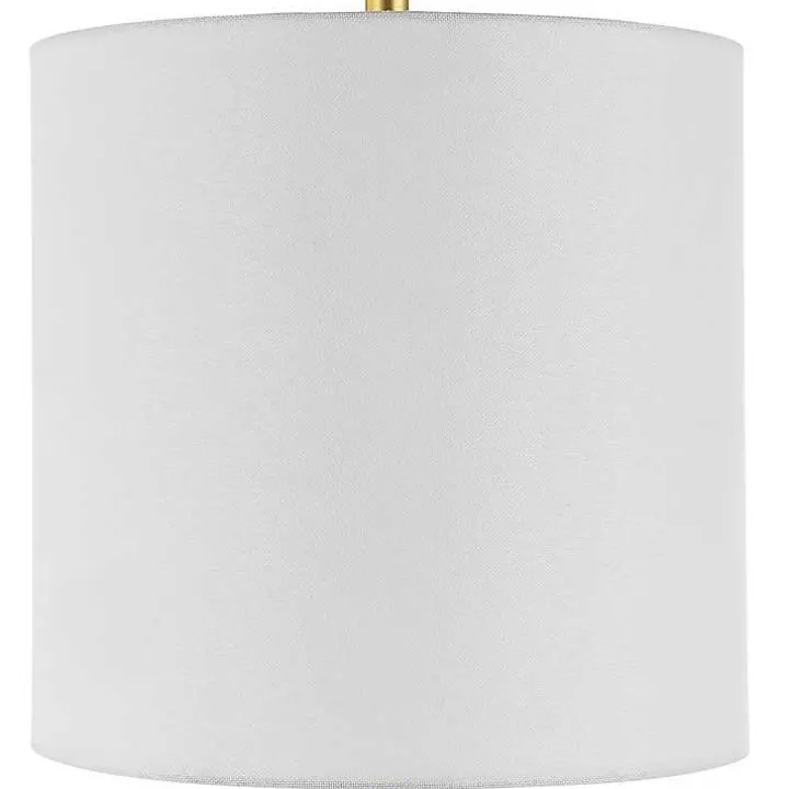 Marble and Gold Turret Buffet Lamp