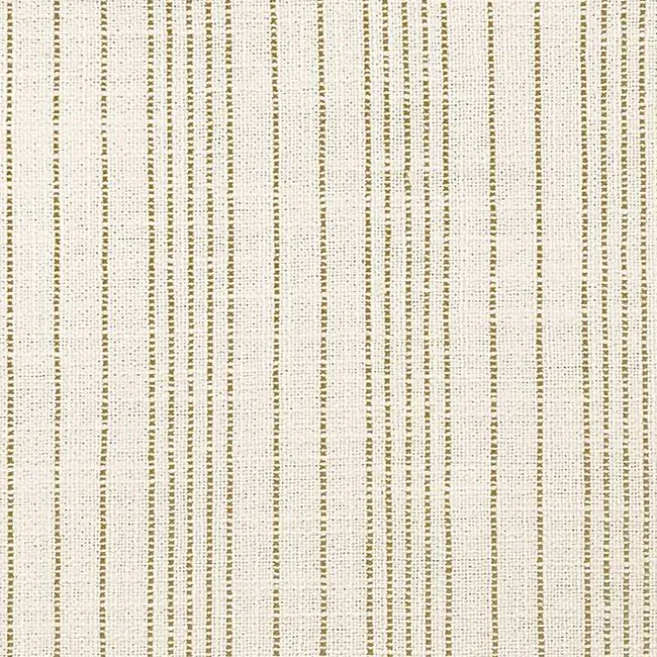 Marigold Stripe Upholstered Square Storage Ottoman